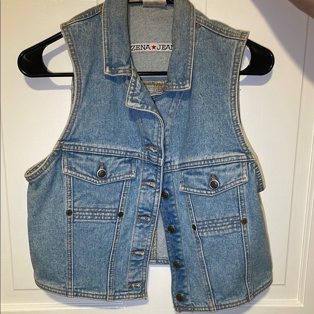Zena Jeans Denim Vest